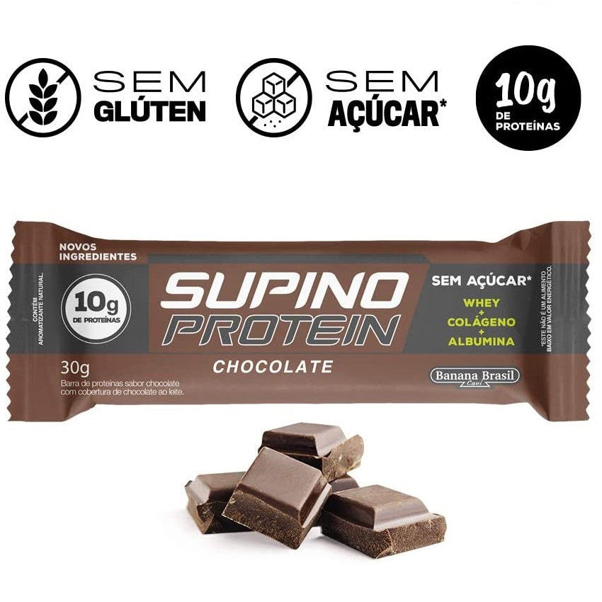 SUPINO PROTEIN ZERO ACUC.12X30G CHOCOLATE