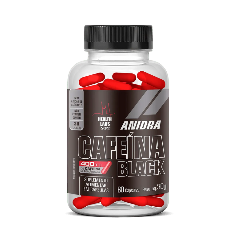 CAFEINA BLACK 400MG 60CPS