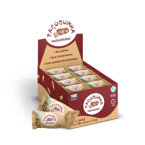 Paçoquinha Sem Glúten 36x15g