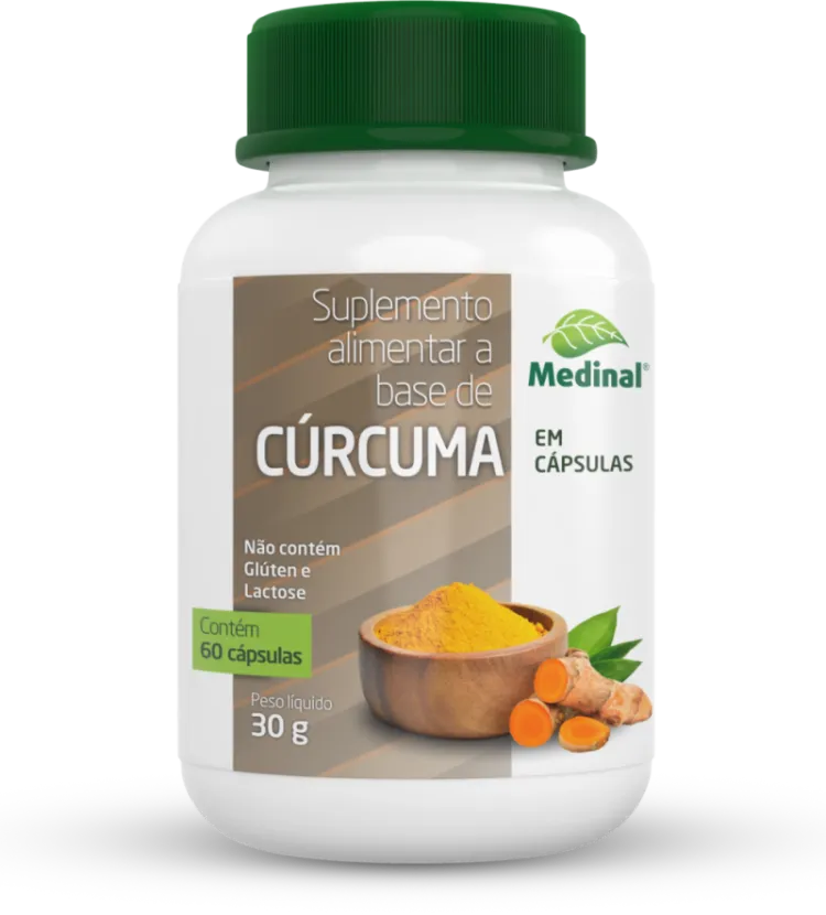 Cúrcuma 60 cápsulas | Medinal