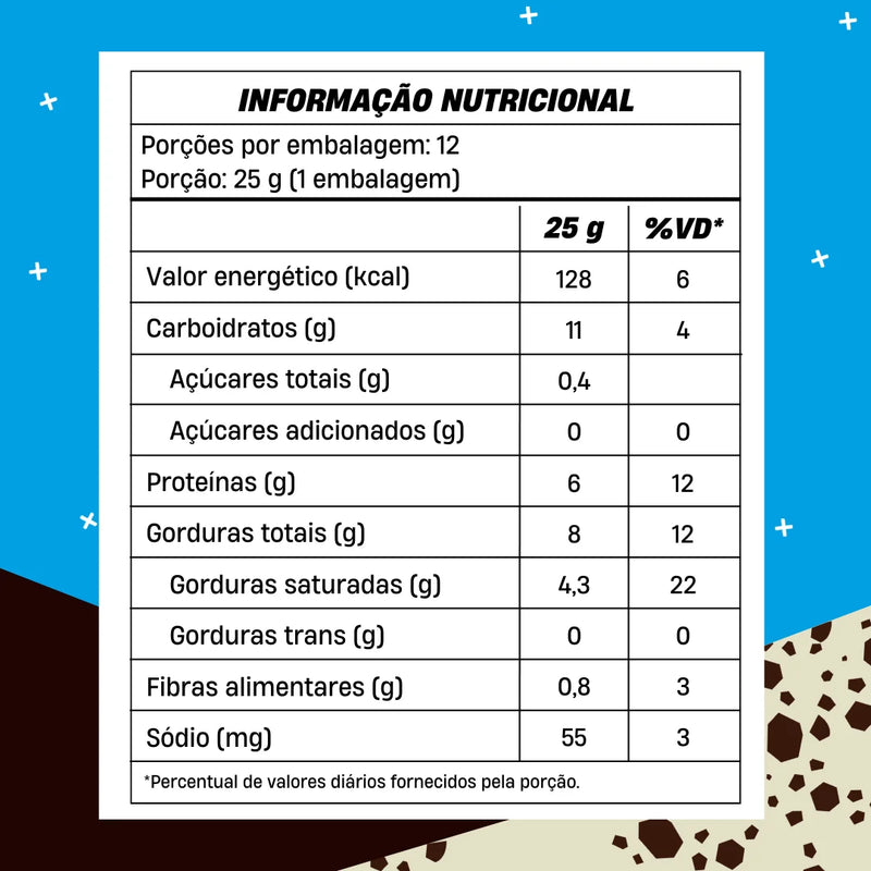Choco Wheyfer Vegetal Chocolate 12 unidades 25g Mais Mu