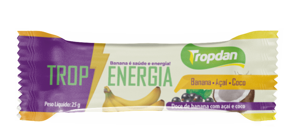 Tropenergia 30X25g Banana/Açai/Coco Tropdan