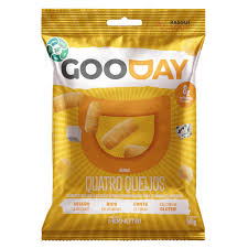 SNACK GOODAY S/GLUTEN 50G QUATRO QUEIJOS