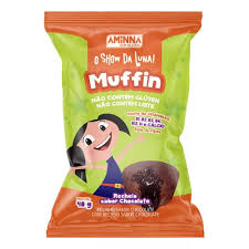 BOLINHO DA LUNA S/GLUTEN/LACT.C/RECHEIO 10X40G CHOC