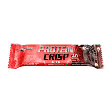 Protein crisp bar 12x45g sabor brownie de chocolate | integralmedica