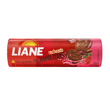 Biscoito Recheado sem Lactose 115g sabor Napolitano | Liane