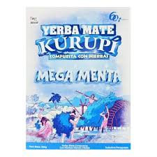 Chá Yerba Mate Kurupi Mega Menta 500g | Tê Guarani