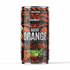 Agent Orange Energy Drink Limão com Hortelã 269ml | New Millen