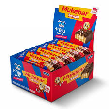 Mukebar proteica zero açúcar 12x60g sabor paçoquita | Mais Mu
