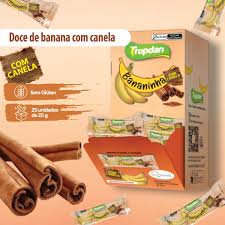 Bananinha com Açúcar e Canela 25x25g | Tropdan