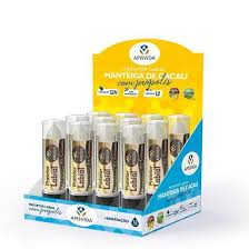 Manteiga de Cacau com Própolis Bastão 12x3,5g | Apis Vida