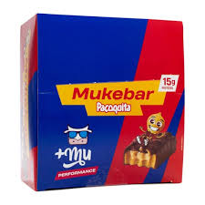 Mukebar proteica zero açúcar 12x60g sabor paçoquita | Mais Mu