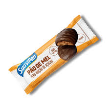 Biscoito Pão de Mel Zero Açúcar Vegano com Chocolate 15x30g | Suavipan