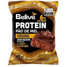 PAO DE MEL BELIVE PROT.ZERO ACUC/LACT/GLUTEN 10X45G