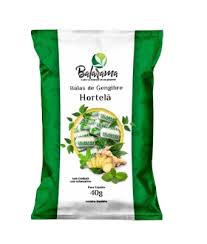Balas de Gengibre - Hortelã