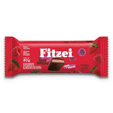 Barra de Whey Protein Sabor Frutas Vermelhas 12x40g | Fitzei – Vitafor