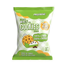 COOKIE WHEY PROTEICO 45G TORTA DE LIMAO C/GOTAS DE CHOC.