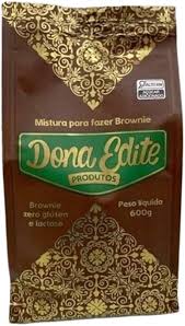 MISTURA PARA BROWNIE ZERO GLUTEN/LACTOSE 600G