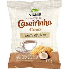 BISCOITO CASEIRINHO AMANTEIGADO VEGANO SEM GLUTEN/LACTOSE 100G COCO