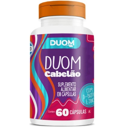 DUOM CABELAO (QUELATO/BIOTINA/ZINCO) 60CPS