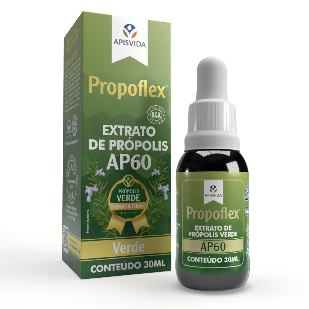 Extrato de Própolis Verde M60 15% 30ml | Apis Vida