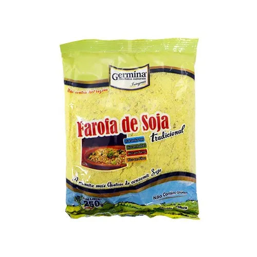 FAROFA DE SOJA S/GLUTEN 250G BACON