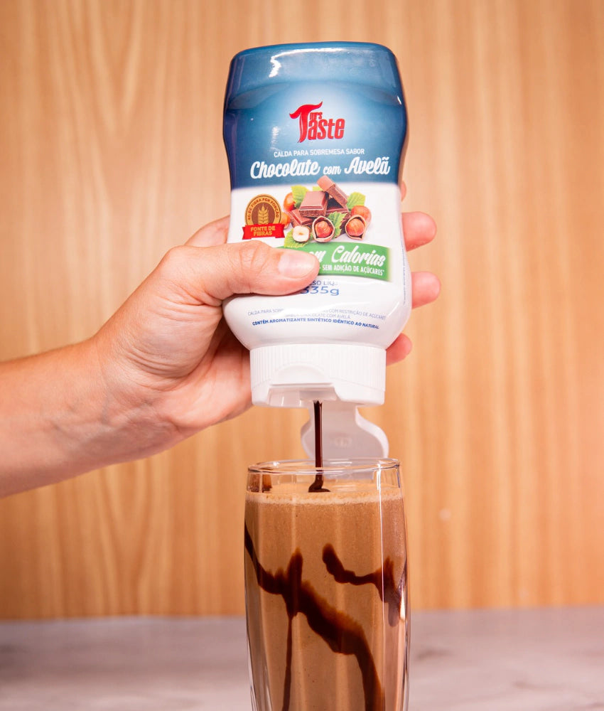 Calda De Chocolate C/Avelã 335g Mrs Taste