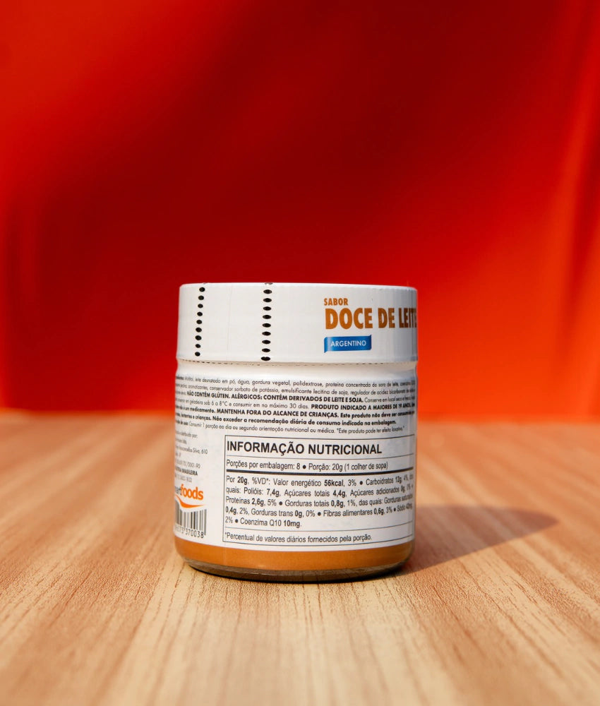 Creme Doce De Leite C/ Coenzima Q10 160g Mr Taste