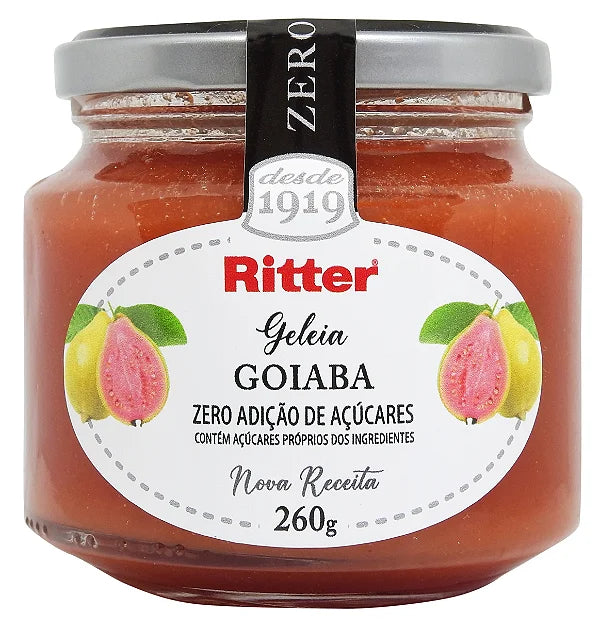 Geleia Zero Acuc Goiaba 260G Ritter