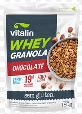 Granola com Whey Chocolate Zero 180G Vitalin