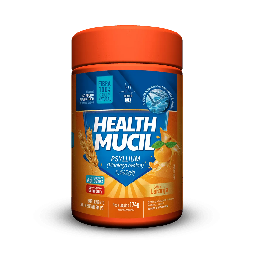 Health Mucil 174g Laranja | Health Labs