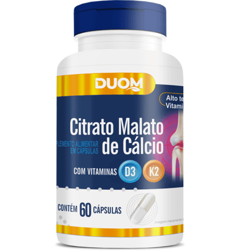 CITRATO MALATO DE CALCIO VIT.D3 K2 60CPS