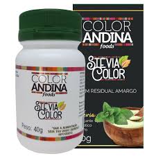 Adoçante 100% Natural Stévia 40g Color Andina