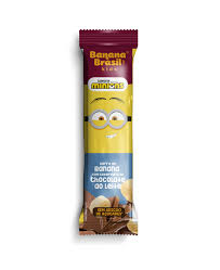 Barra Banana Kids 20x22g Chocolate ao Leite | Banana Brasil