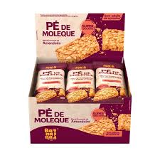 Barra Crocante de Pé de Moleque 16x20g | Banana Brasil
