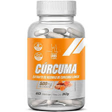 Cúrcuma (Extrato 130mg Curcumina) 500mg 60 cápsulas | Health Labs