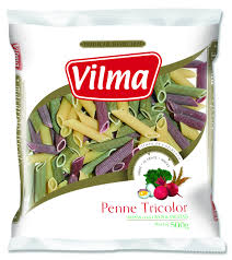 Macarrão Sêmola com Ovos Vegetais 500g - Penne Tricolor