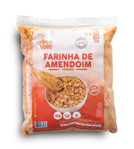 FARINHA DE AMENDOIM VEGANO SEM GLUTEN 150G