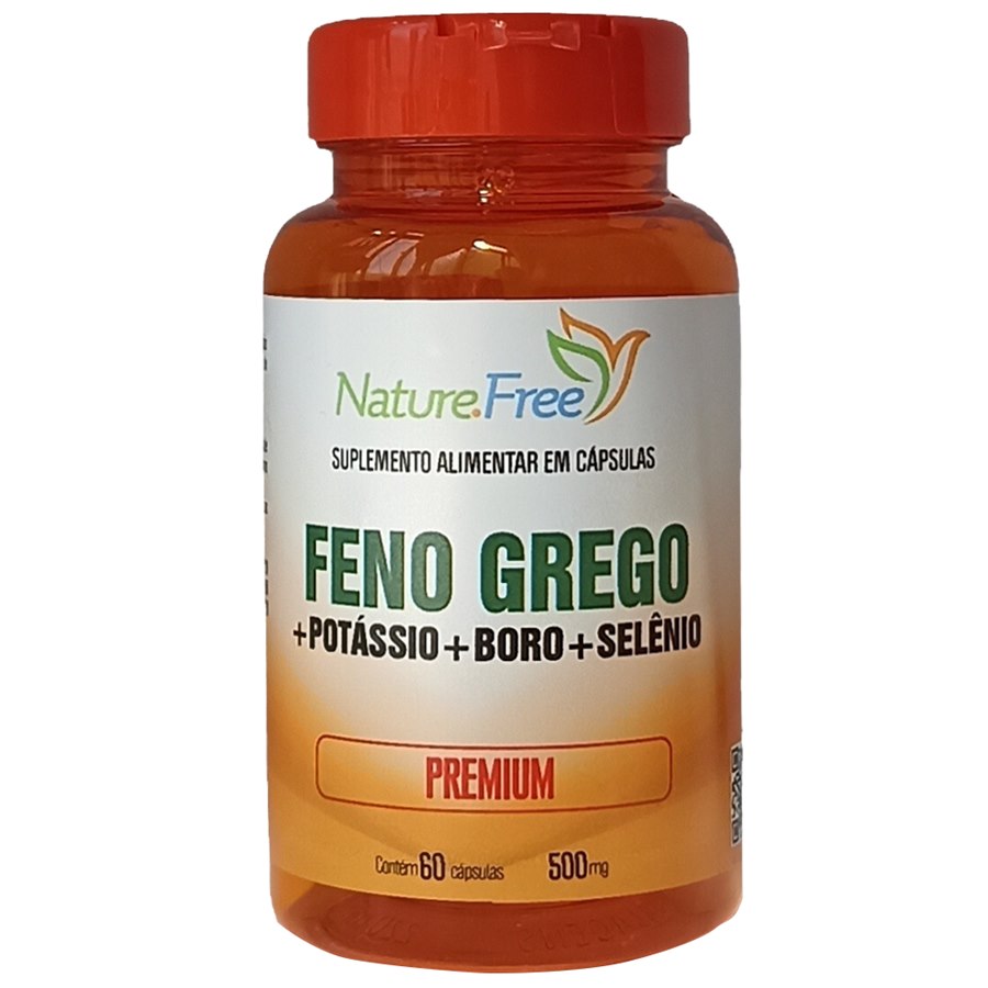 Feno Grego Premium 500mg 60 cápsulas | NathurePro