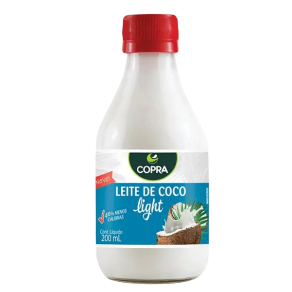 LEITE DE COCO S/GLUTEN LIGHT GARRAFA 200ML