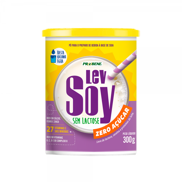 Lev Soy Zero Açúcar 300g Probene