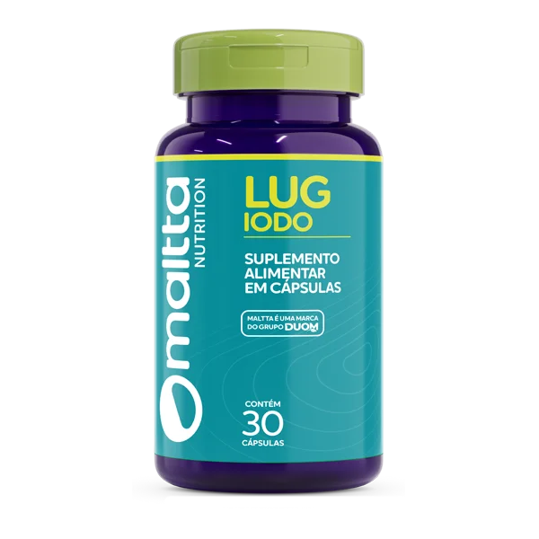 Lug Iodo 30 cápsulas sem Glúten | Maltta