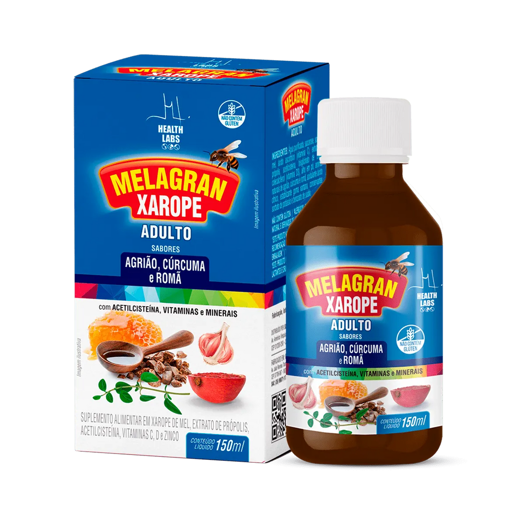 Melagran Xarope Adulto 150ml | Health Labs