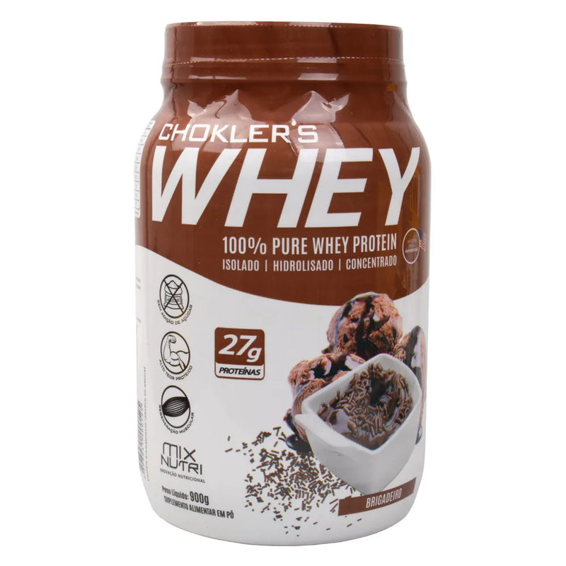 CHOKLERS WHEY PT 900G BRIGADEIRO