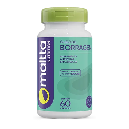 Óleo de Borragem 60 cápsulas | Maltta