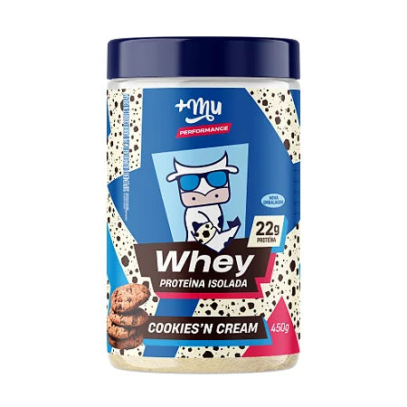 WHEY ISOLADA MUKE PT 450G COOKIES CREAM