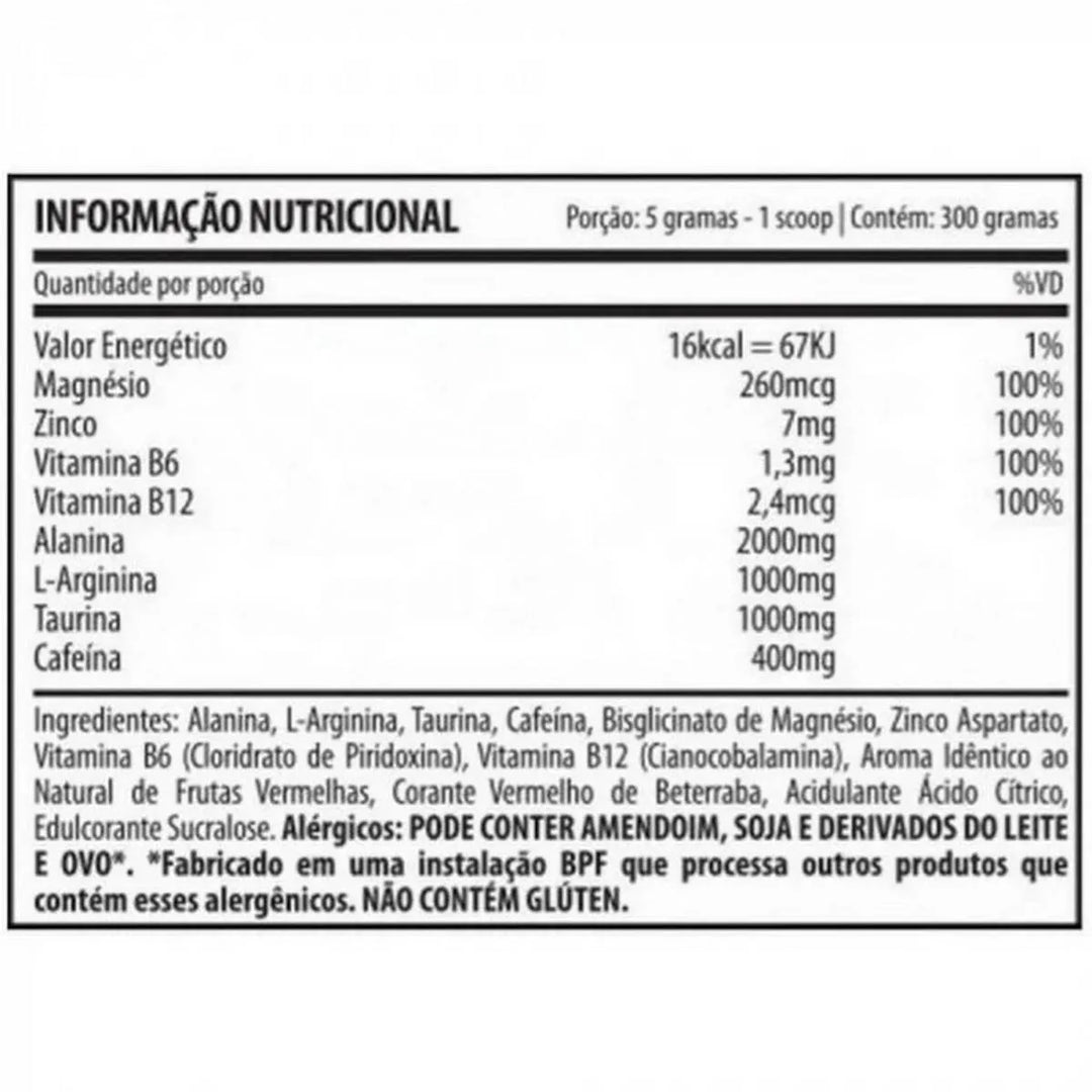 Pré-Treino Psychotic Original 150g Fruit Punch | Demons Lab