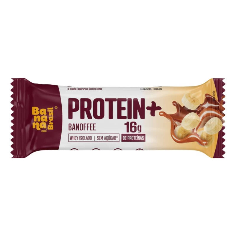 Barra Tudo Protein 9x50g sabor Banoffee | Banana Brasil