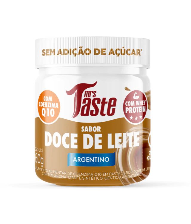 Creme Doce De Leite C/ Coenzima Q10 160g Mr Taste