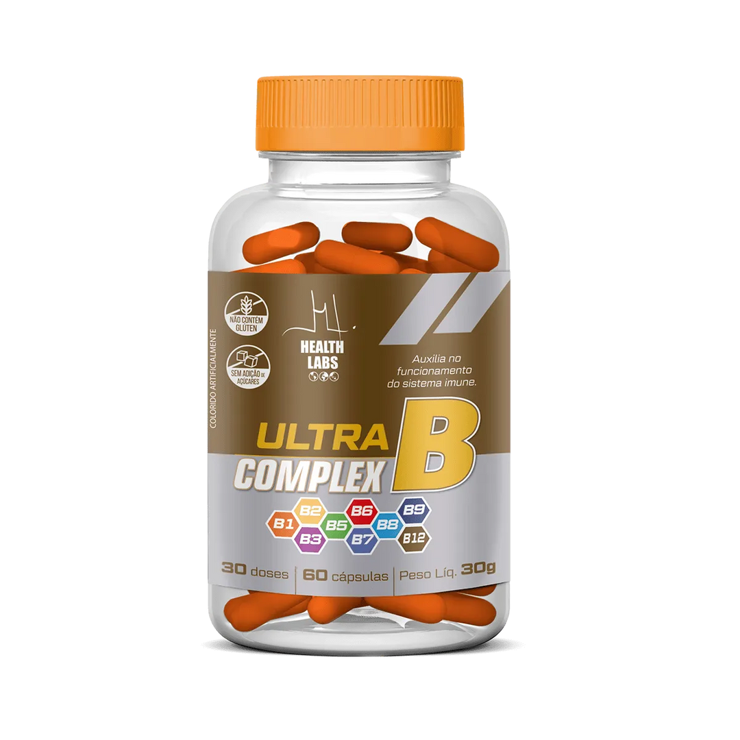 Ultra-B Complex 390mg 60 cápsulas | Health Labs